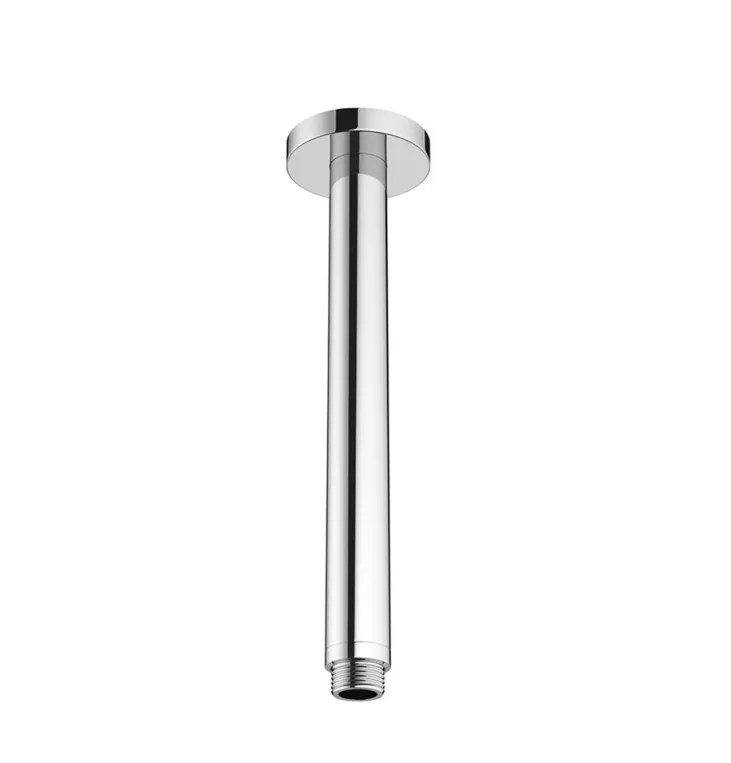 Crosswater Ceiling Shower Arm 200mm Chrome detail view - Image 2