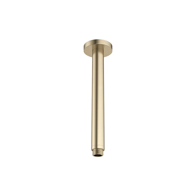Crosswater Ceiling Shower Arm 200mm Brushed Brass product image - Image 1