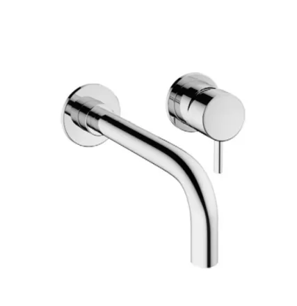 Crosswater MPRO Basin 2 Hole Set Chrome detail view - Image 2
