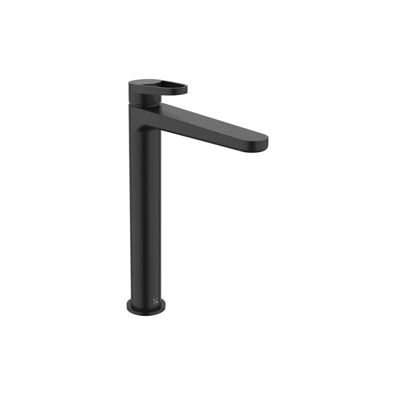 Crosswater Lazo Tall Basin Monobloc Matt Black product image - Image 1