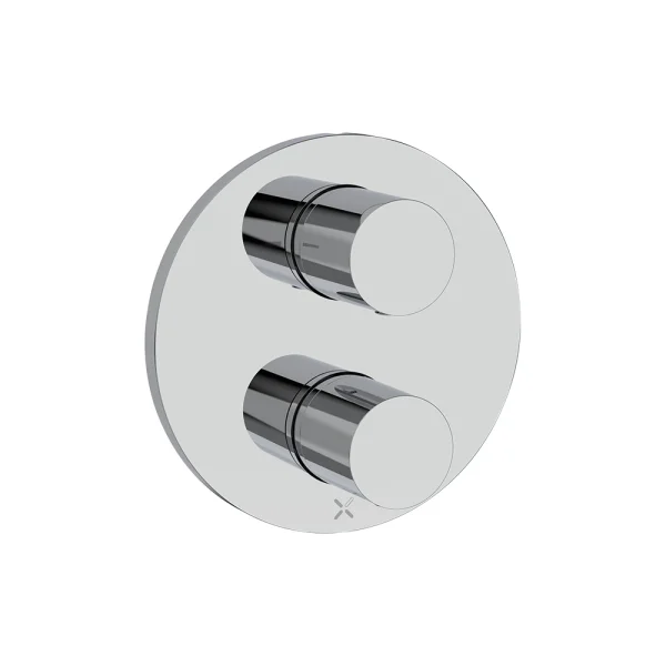Crosswater Crossbox Lazo 2 Outlet Trim & Levers Chrome