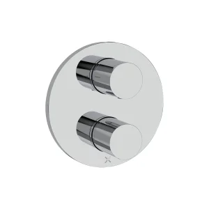 Crosswater Crossbox Lazo 2 Outlet Trim & Levers Chrome