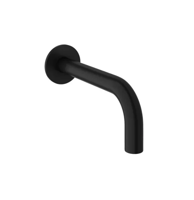 Crosswater MPRO Bath Spout Matt Black detail view - Image 2