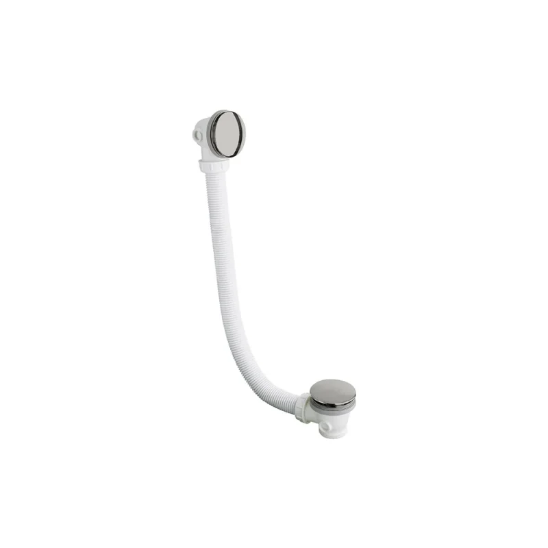 Crosswater MPRO Bath Click Clack Waste Brushed Nickel product image - Image 1