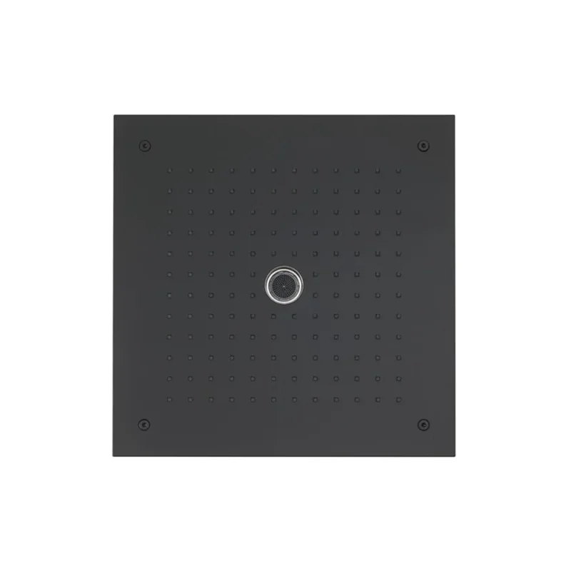 Crosswater MPRO Stream 380 x 380 Recessed Shower Head Matt Black product image - Image 1