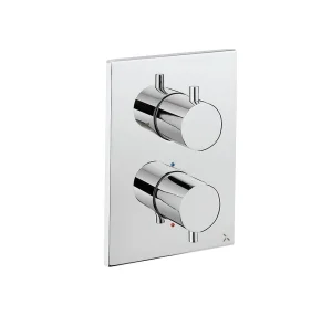Crosswater Crossbox Mpro 3 Outlet Trim & Levers Chrome