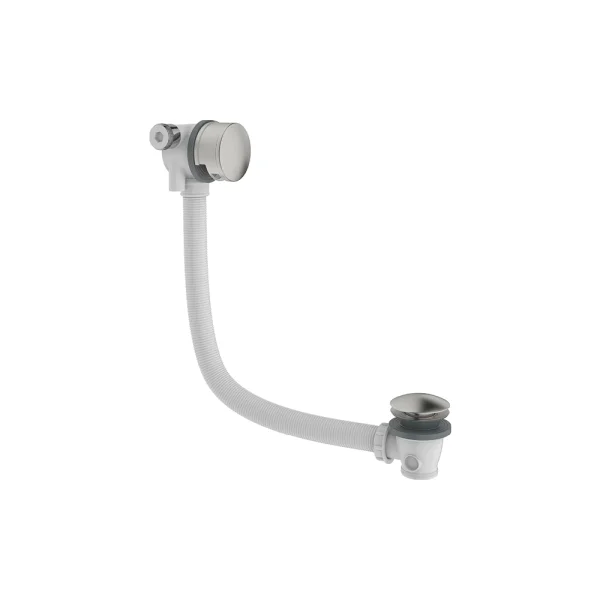 Crosswater MPRO Bath Click Clack Waste & Filler Brushed Nickel