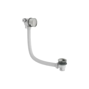 Crosswater MPRO Bath Click Clack Waste & Filler Brushed Nickel