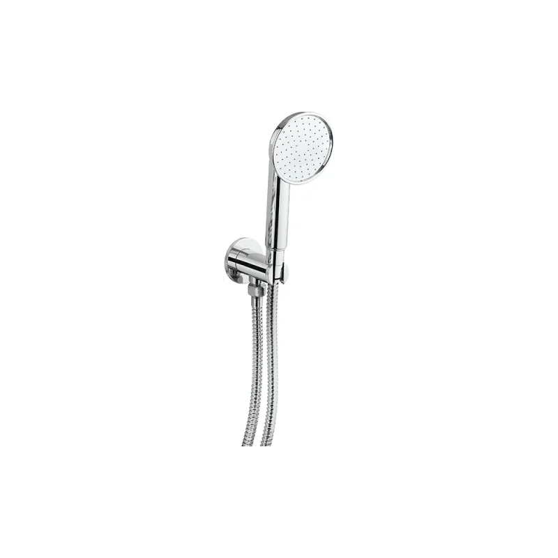 Crosswater MPRO Industrial Wall Outlet & Handset Chrome product image - Image 1