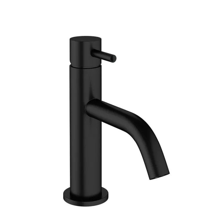 Crosswater MPRO Basin Monobloc Matt Black detail view - Image 2