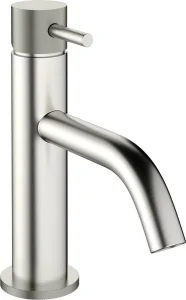 Crosswater MPRO Basin Monobloc Knurled Brushed Nickel