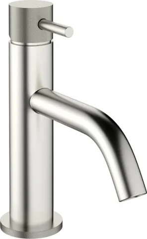 Crosswater MPRO Basin Monobloc Knurled Brushed Nickel product image - Image 1