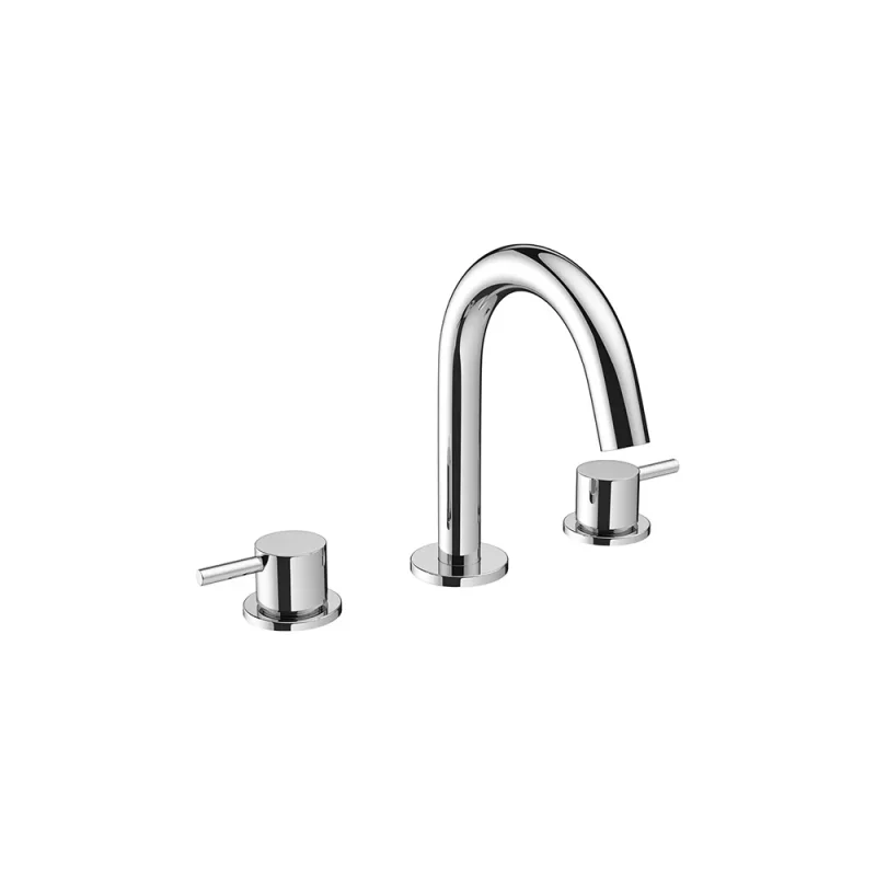 Crosswater MPRO Basin 3 Hole Set Deck Mounted Chrome product image - Image 1