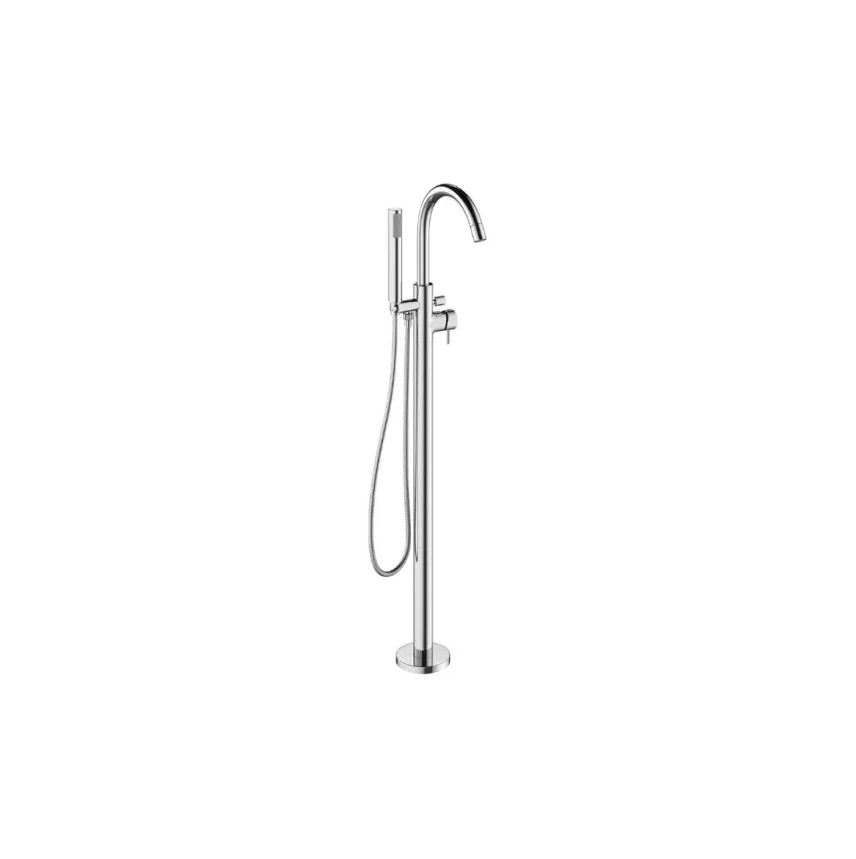 Crosswater MPRO Bath Shower Mixer Chrome detail view - Image 2