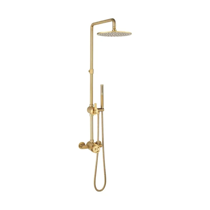 Crosswater Union Exposed Shower Union Brass detail view - Image 2