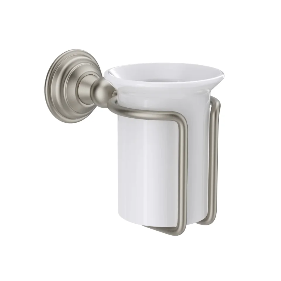 Crosswater Belgravia Tumbler Holder Brushed Nickel product image - Image 2