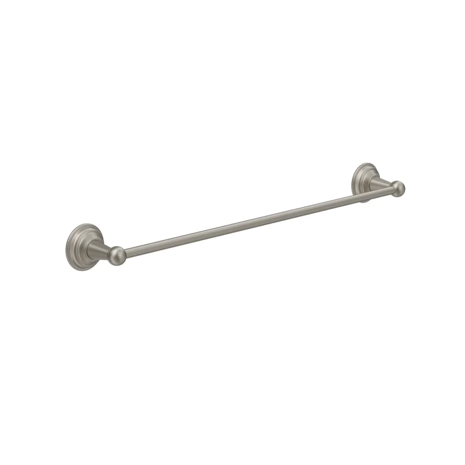 Crosswater Belgravia Single Towel Rail 600mm Brushed Nickel product image - Image 1