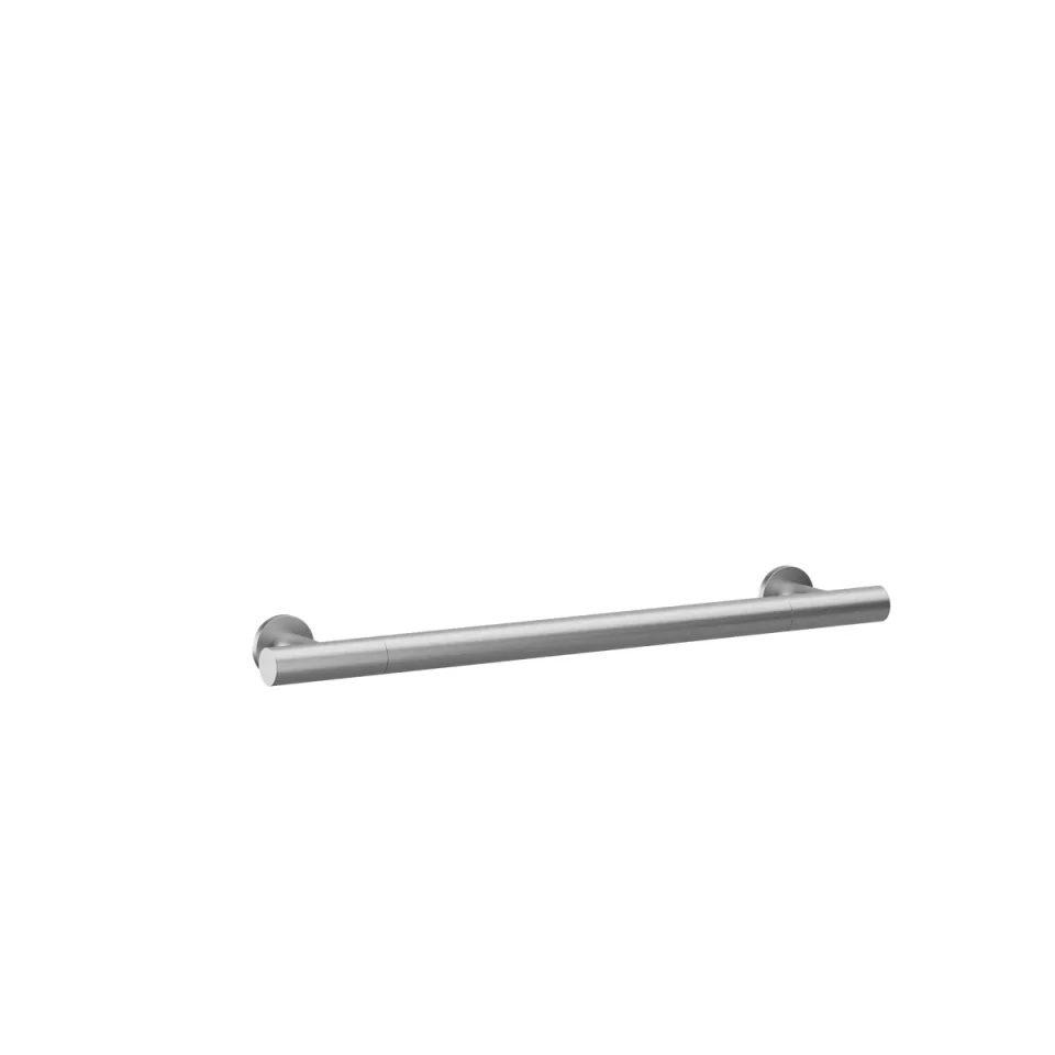 Crosswater Straight Grab Bar 600mm Brushed Nickel product image - Image 1