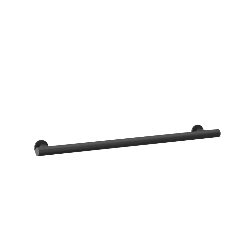 Crosswater Straight Grab Bar 800mm Matt Black product image - Image 1