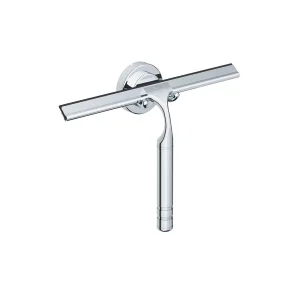 Crosswater Shower Door Squeegy with Wall Bracket Chrome