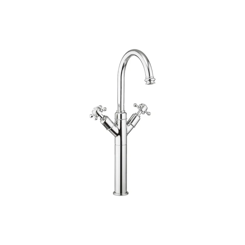 Crosswater Belgravia Wash Bowl Basin Mixer Chrome product image - Image 1