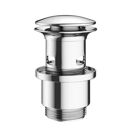 Crosswater Basin Click Clack (Slotted) Chrome detail view - Image 2