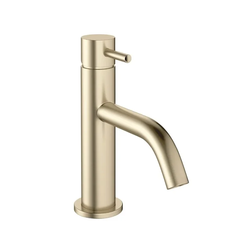 Crosswater MPRO Basin Monobloc Brushed Brass detail view - Image 2