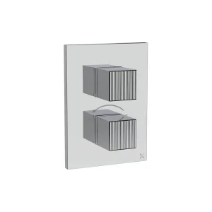 Crosswater Crossbox Limit 3 Oulet Trim & Levers Chrome