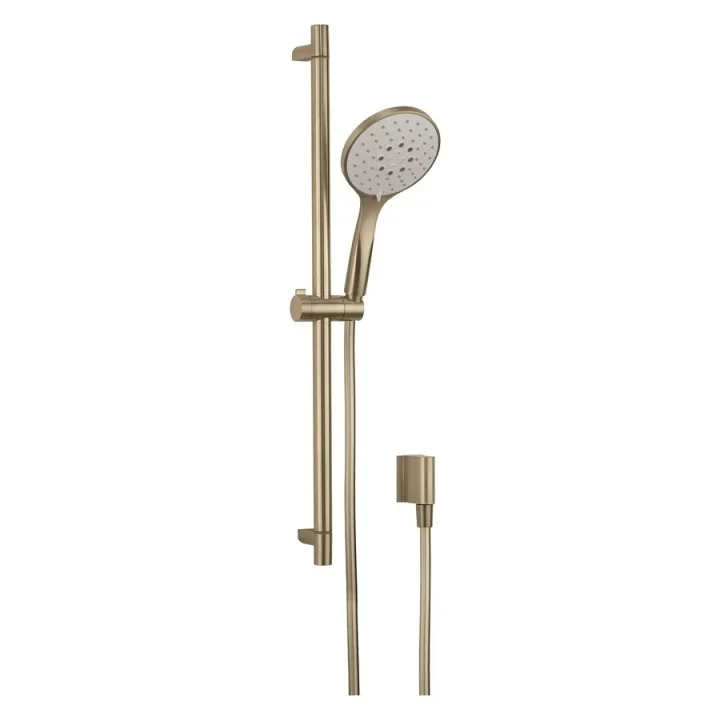 Crosswater MPRO Shower Kit Brushed Brass inc. outlet detail view - Image 1