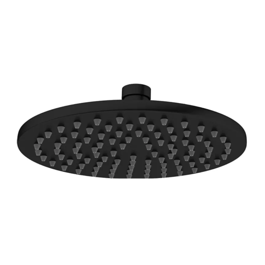 Crosswater Mpro Fixed Head 200mm Matt Black detail view - Image 2