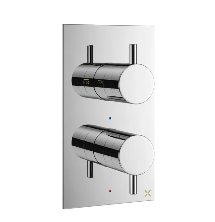 Crosswater Mpro 2 Handle Trimset (must Be Paired With Wlbp1000rc+) Chrome detail view - Image 2