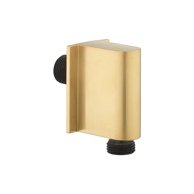 Crosswater MPRO Wall Outlet Brushed Brass product image - Image 1