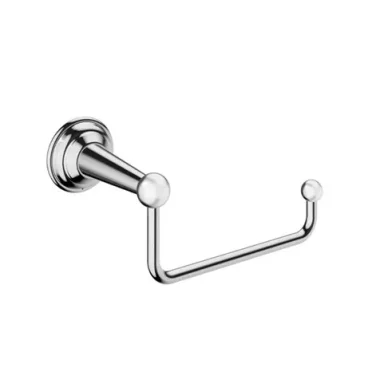 Crosswater Belgravia Toilet Roll Holder Chrome detail view - Image 3