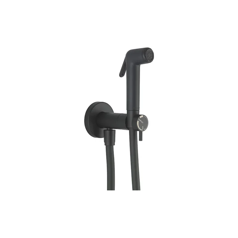 Crosswater MPRO Integrated Douche Valve Handset & Holder Brushed Matt Black product image - Image 1