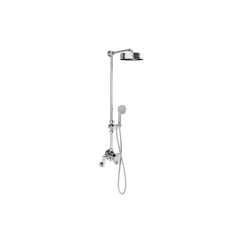 Crosswater MPRO Industrial Exposed Multi-function Shower With Handset Slider Chrome product image - Image 2