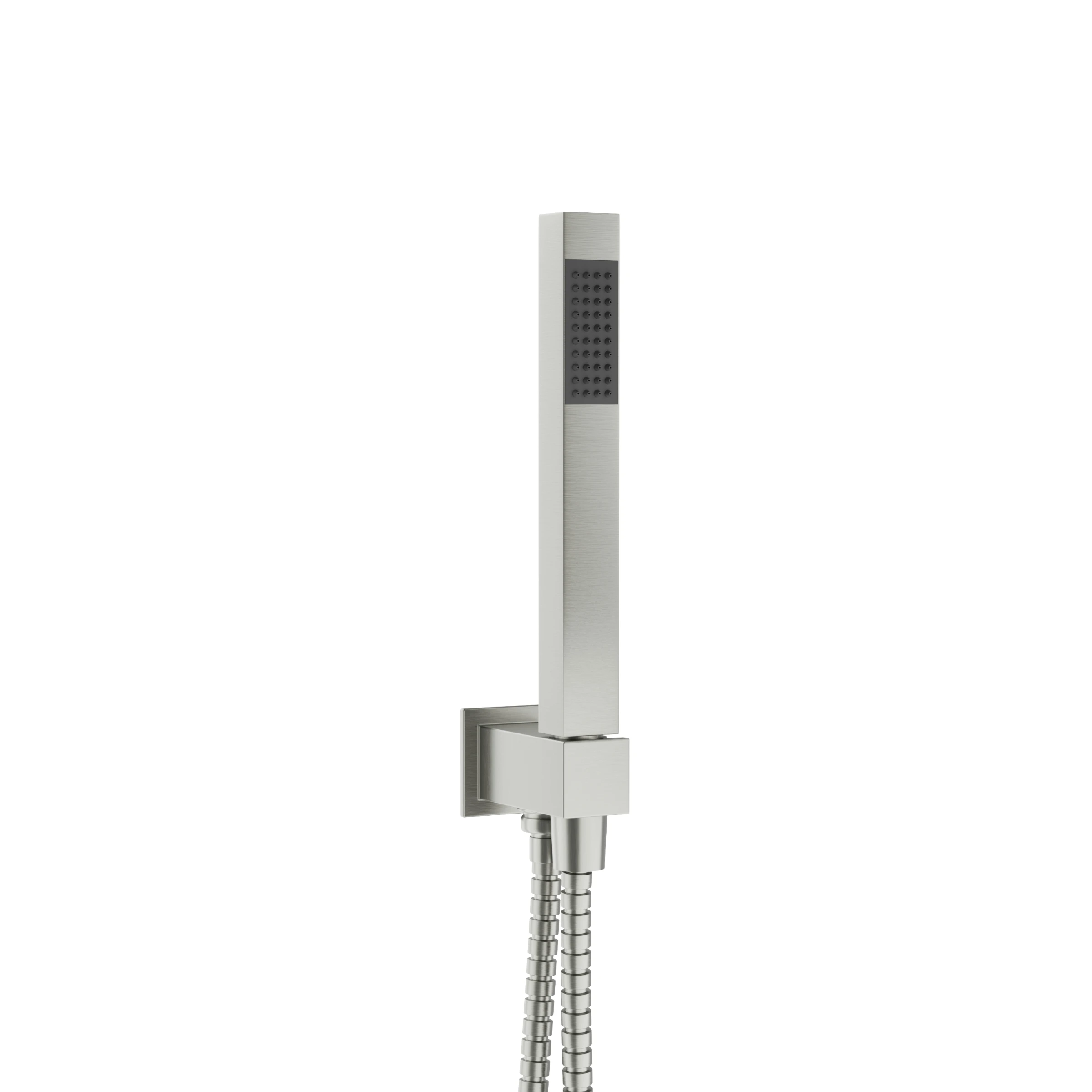 Crosswater Square Designer Shower Kit Brushed Nickel