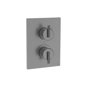 Crosswater Crossbox 3ONE6 Lever 3 Outlet Trim & Levers Stainless Slate