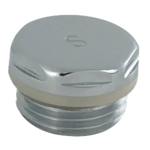 Just Taps Radiator Blanking Plug Chrome