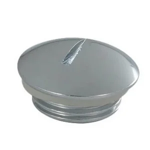 Just Taps Radiator Blanking Plug Grosvenor Chrome