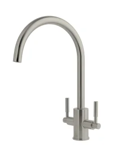 Just Taps Newbury Mono Sink Mixer Stainless Steel