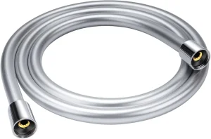 Just Taps Plastic Coated Shower Hose 1.60M Chrome