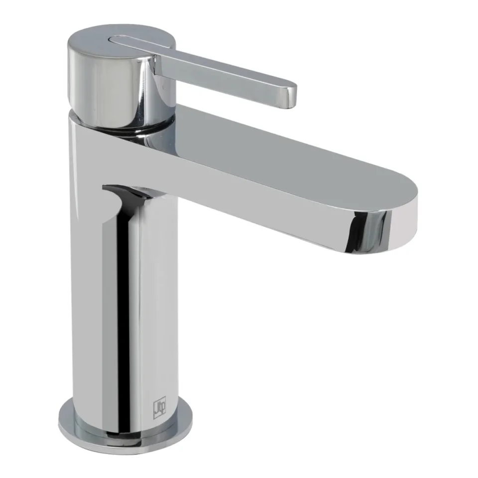 Just Taps Kio Single Lever Basin Mixer detail view - Image 1