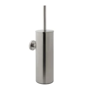 Just Taps Inox Toilet Brush Holder Wall Mounted