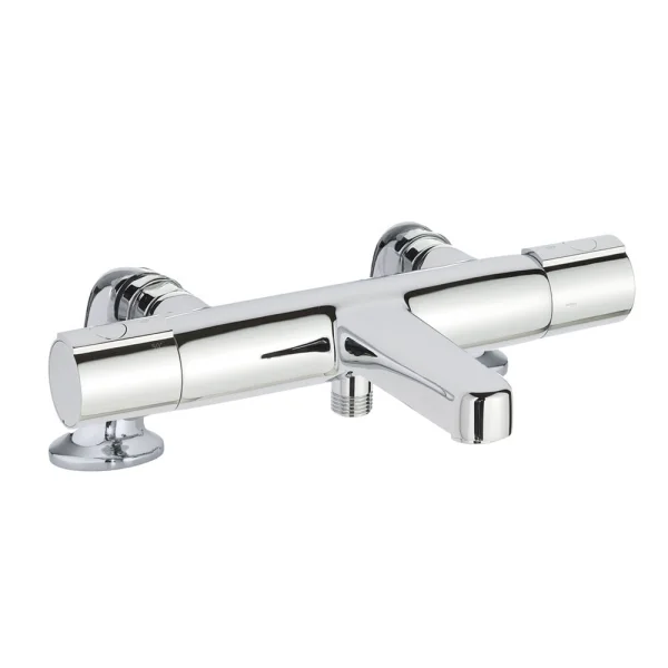 Just Taps Hugo Thermostatic Bsm Deck Mounted Chrome