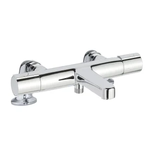 Just Taps Hugo Thermostatic Bsm Deck Mounted Chrome