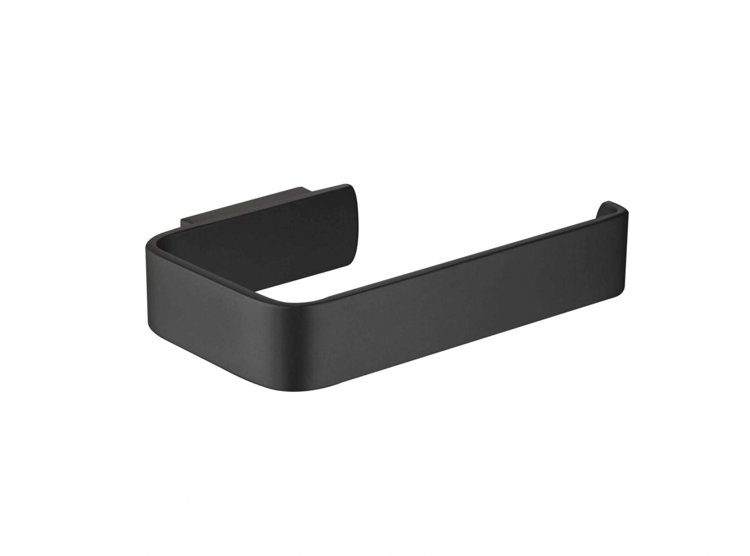 Just Taps Hix Toilet Paper Holder Matt Black