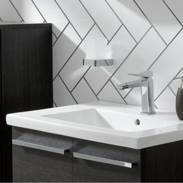 Just Taps Hix Tumbler Holder Chrome detail view - Image 6