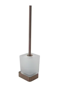 Just Taps Hix Toilet Brush Holder Brz