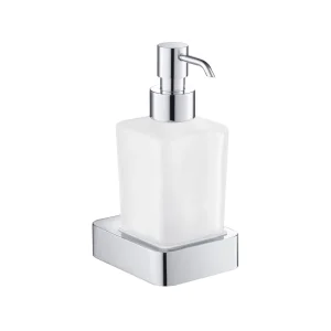 Just Taps Hix Soap Dispenser & Holder Chrome