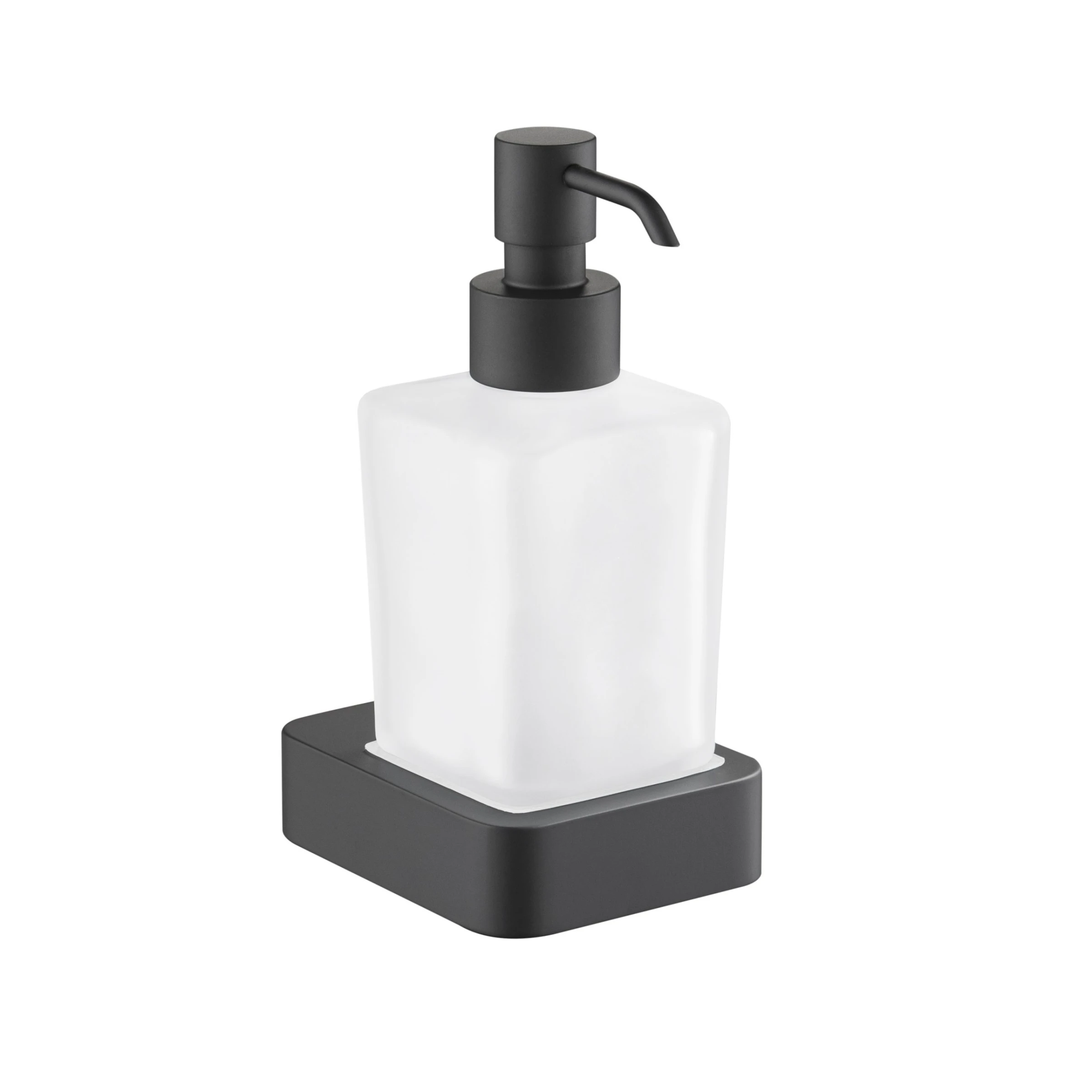 Just Taps Hix Soap Dispenser & Holder Matt Black